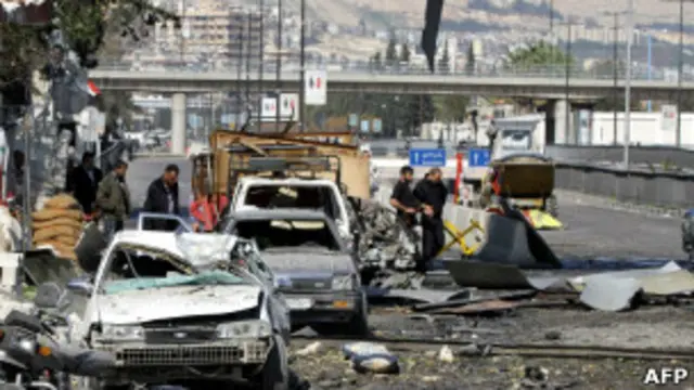 Взрыв в Дамаске