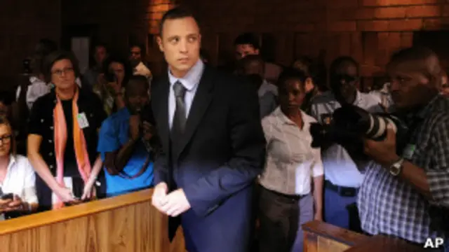 من المقرر ان تبدأ محاكمة بيستوريوس الاثنين المقبل وستبث مقاطع منها على الهواء مباشرة 