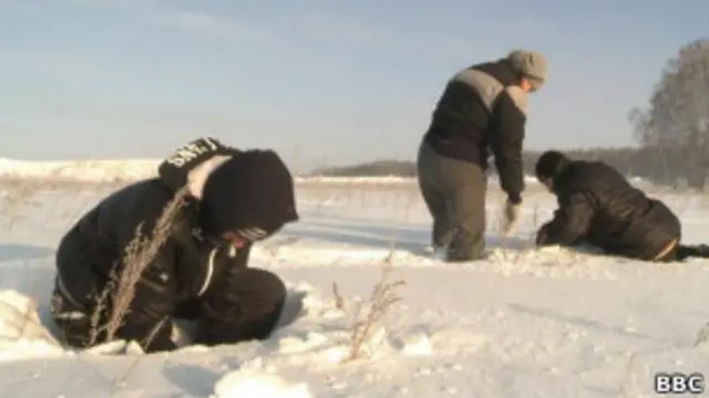 Самоорганизованная "поисковая группа" в Чебаркуле