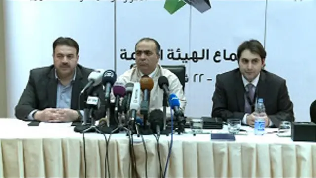 وليد البني المتحدث باسم الائتلاف السوري المعارض