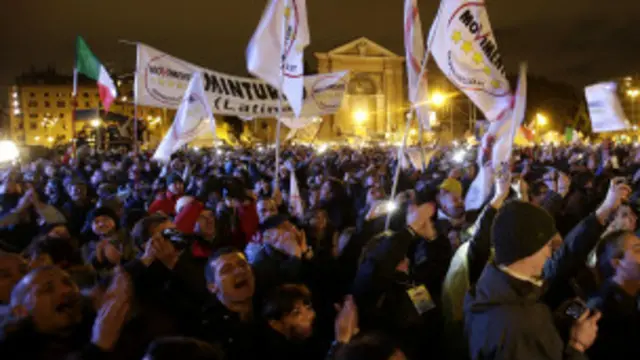 تشهد الانتخبات تقابرا لم تشهده الانتخابات في ايطاليا منذ سنوات