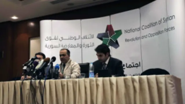 الائتلاف اشترط استبعاد الاسد وقياداته الامنية من اي حل للازمة.