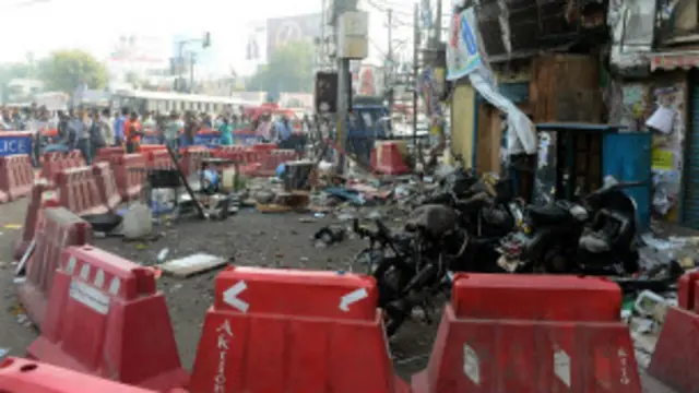 हैदराबाद में धमाके 