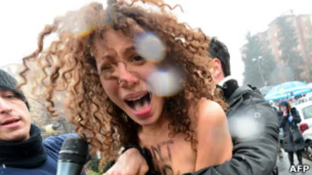 Активистка FEMEN