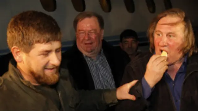 Ўзининг сўзларига қаралса, Чеченистон Жерар Депардьега жуда ёққан