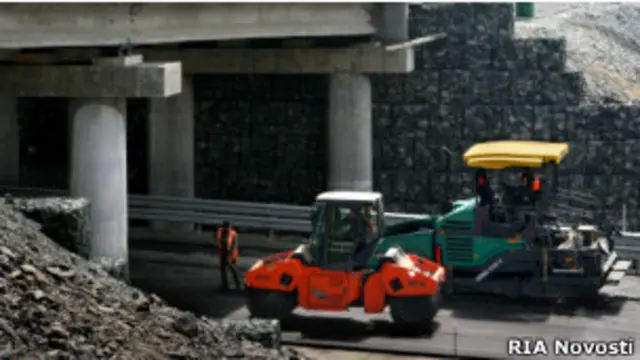 Дорожное строительство во Владивостоке