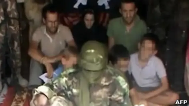 Похищенная французская семья