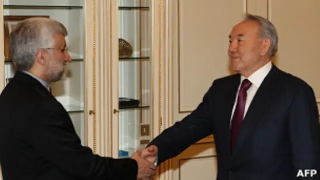 Saeed Jalili y Nursultan Nazarba