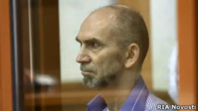 Леонид Хабаров на скамье подсудимых