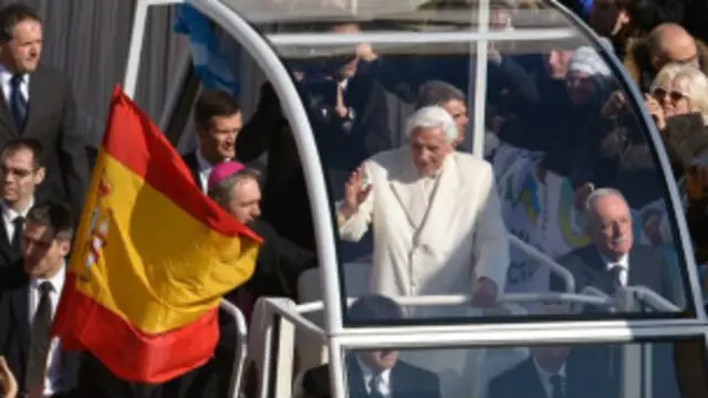 آخر موعظة للبابا