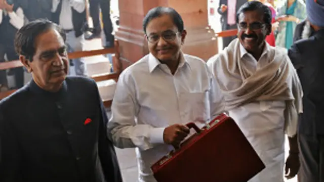 पी चिदंबरम, वित्त मंत्री