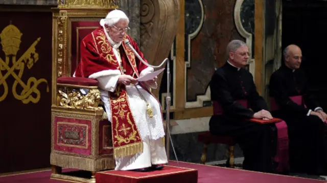 Giáo hoàng Benedict XVI chính thức từ chức ngày 28/2