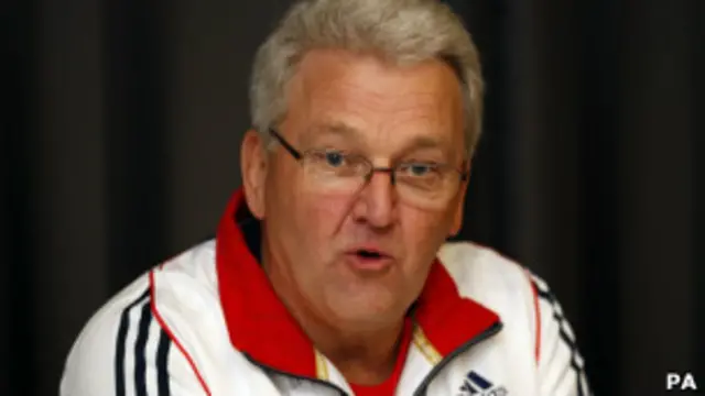 Главный тренер сборной Британии по легкой атлетике Питер Эрикссон