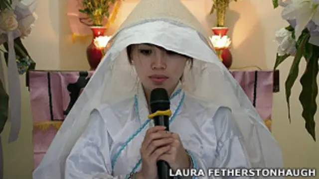 Carpideira em Taiwan