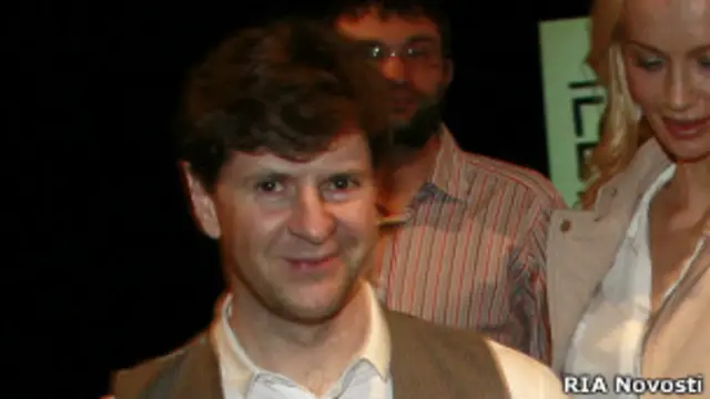 Андрей Бородин на показе мьюзикла в Лондоне