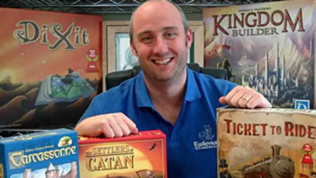 Vendedor de juegos de mesa