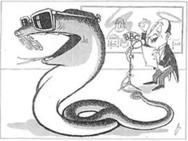 Карикатура из журнала Horizont