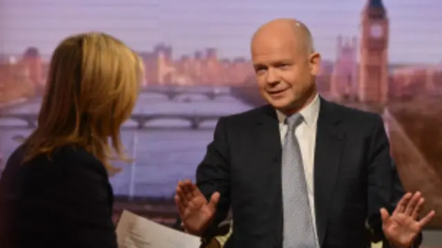 هيغ يفتح باب تسليح المعارضة