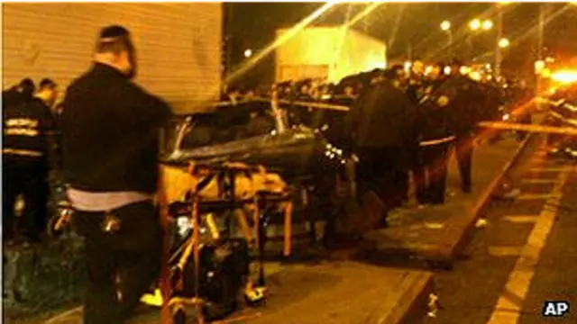 न्यूयॉर्क, ब्रुकलिन, सड़क हादसा