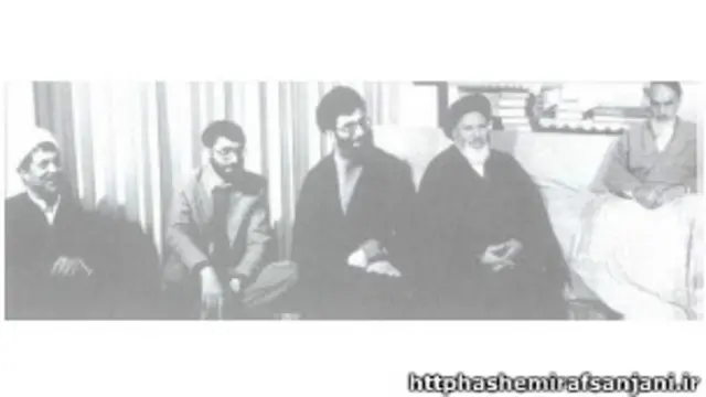 جلسه سران سه قوا چندی پیش از درگذشت آیت الله خمینی