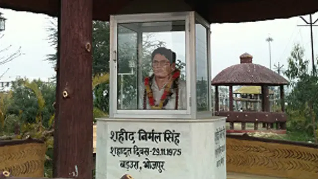 मूर्ति का निर्माण मेडिकल कॉलेज के छात्रों और डॉक्टरों ने करवाया है