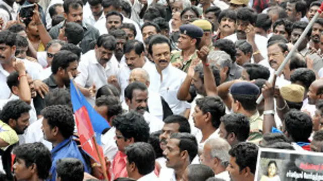 චෙන්නායි දෙමළ ජනයා ජිනීවා යෝජනාවට පක්ෂව 