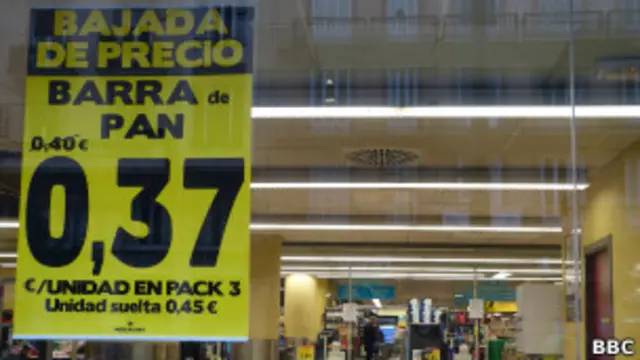 Bajada de precios en supermercados españoles