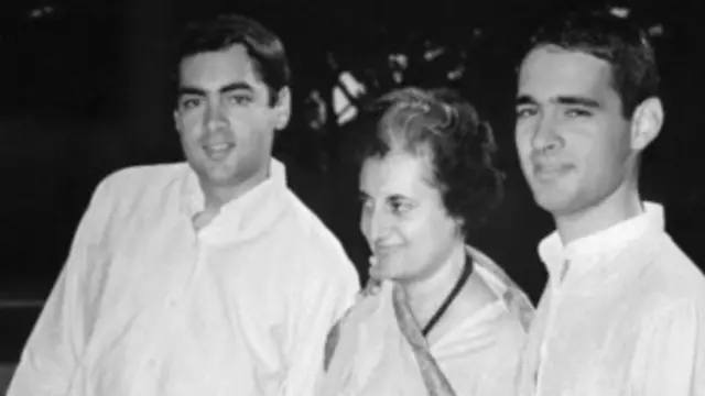 इंदिरा गांधी, राजीव, संजय
