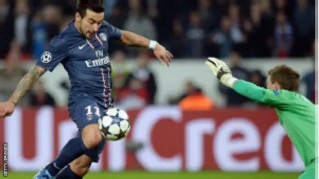 كان باريس سان جيرمان قد حقق الفوز في مباراة الذهاب بهدفين لهدف قبل أسبوعين.