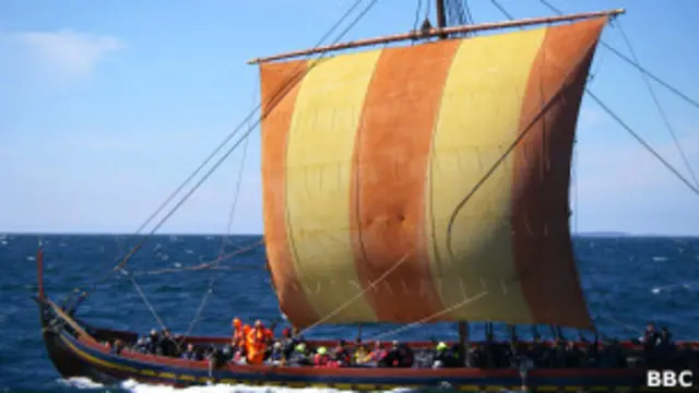 Реконструированный корабль викингов (2008 год)