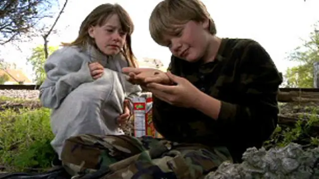 अमरीका में भूखे बच्चे