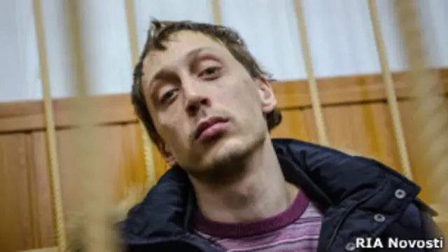 Павел Дмитриченко в зале суда