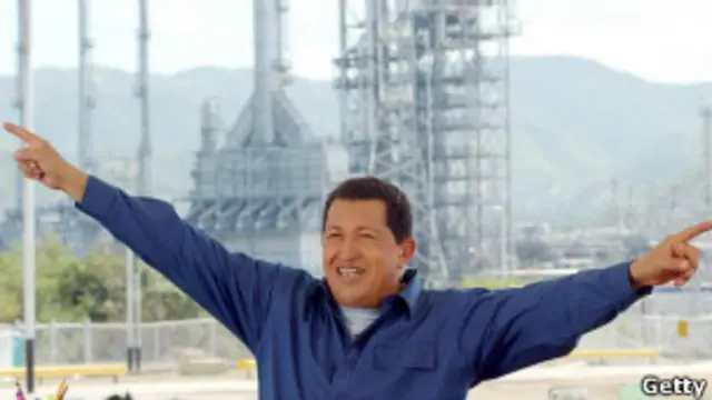 Chavez en petrolera