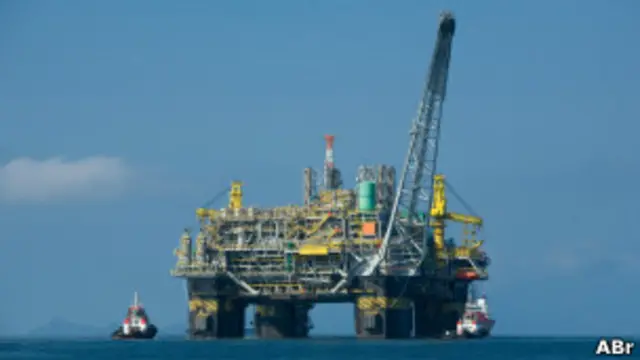 Plataforma de petróleo (Foto ABr)