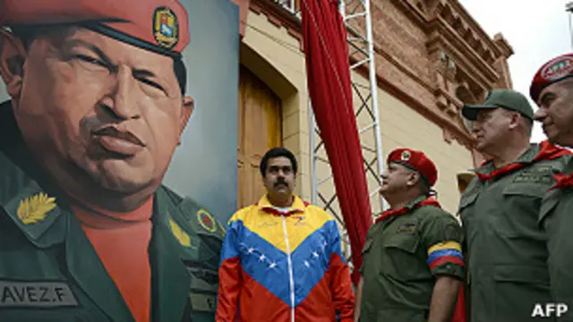 MIlitares con Chávez