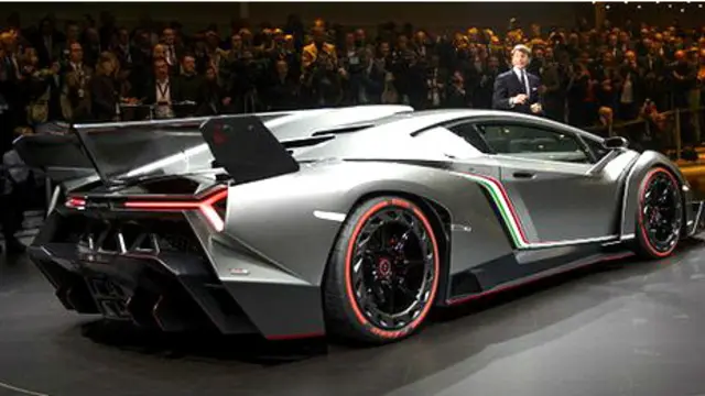 Nuevo modelo de auto de Lamborghini, "Veneno"