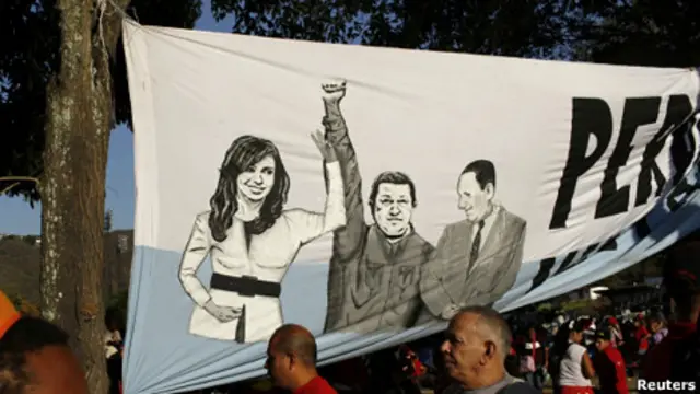 Chávez y Perón