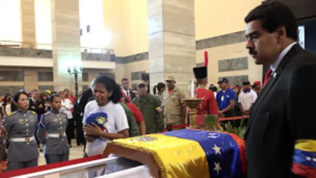 جنازة تشافيز