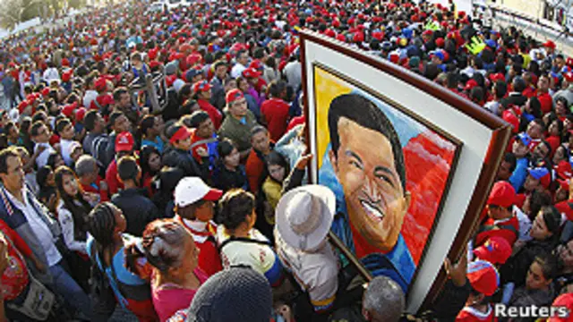 Simpatizantes de Chávez
