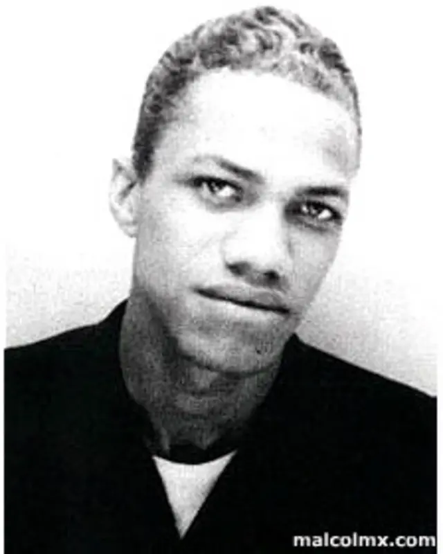 مالکوم ایکس در دوران جوانی