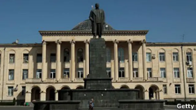 площадь Сталина в Гори