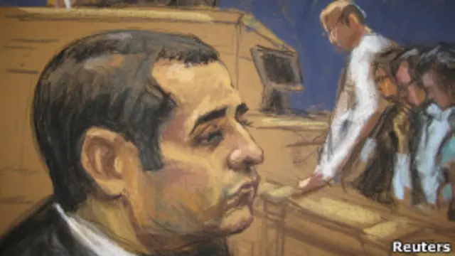 Коп-каннибал в зале суда