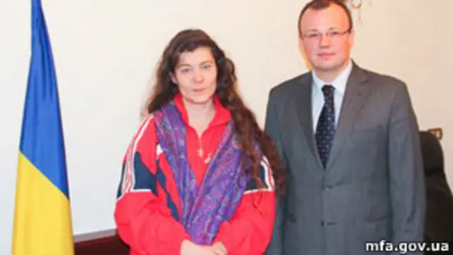 Кочнева в посольстве Украины в Дамаске