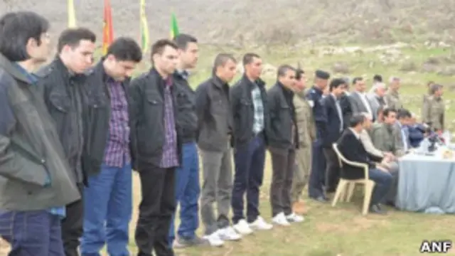 Rehenes del PKK