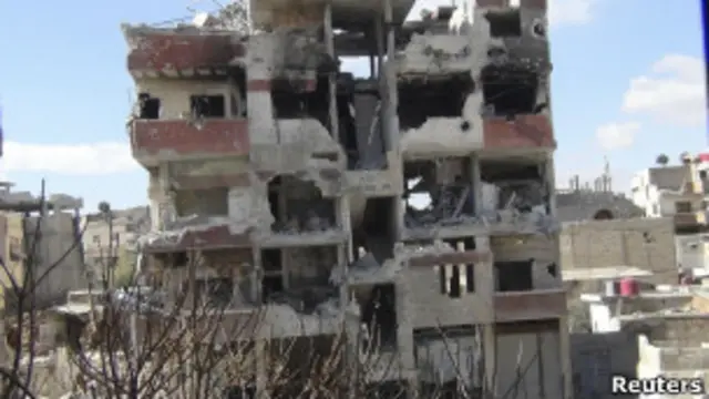 تشهد داريا اضطرابات منذ اندلاع الانتفاضة ضد الرئيس بشار الأسد قبل عامين.