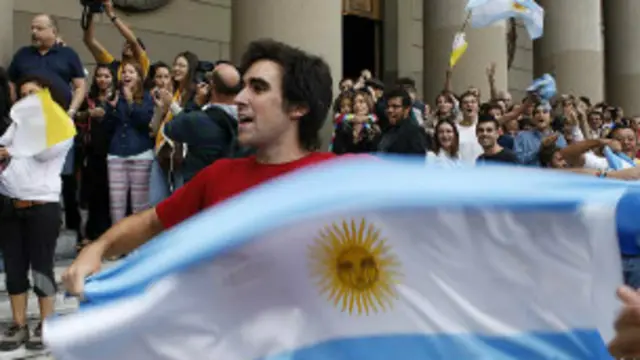 Người dân Argentina ăn mừng tân giáo hoàng đồng hương
