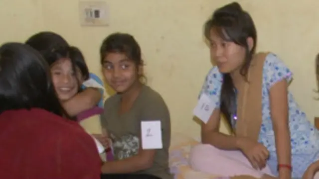 बच्चों में से ज्यादातर पूर्वोतर भारत के है