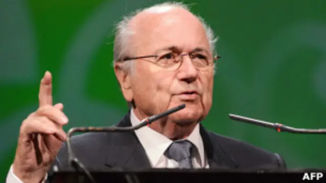 Ông Sepp Blatter, Chủ tịch FIFA