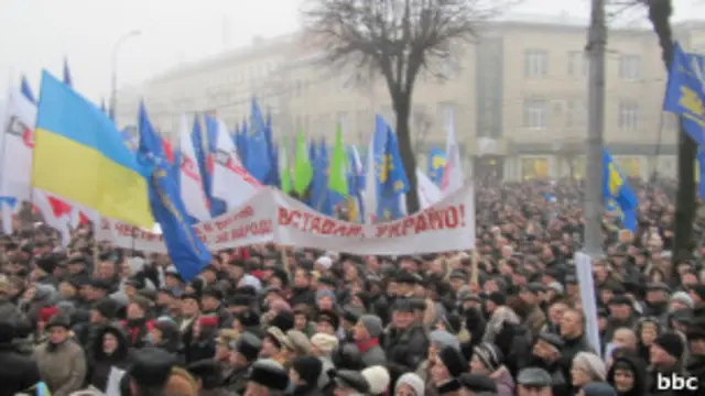 Мітинг у Вінниці 