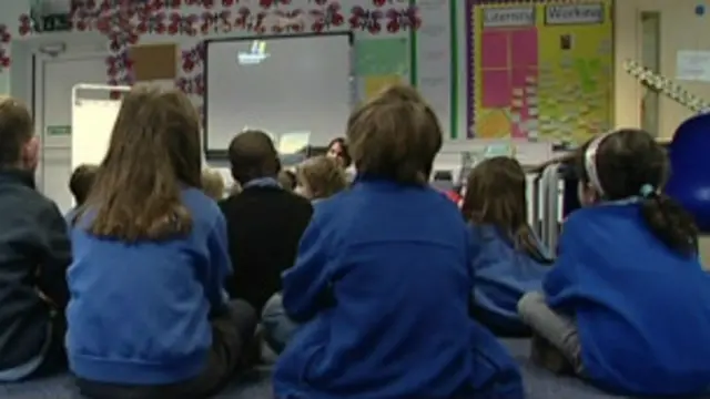 Anak-anak di sekolah